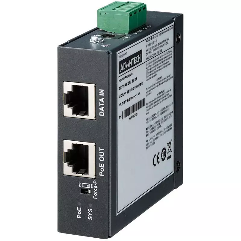 advantech-industrial-ethernet-poe-splitter-injector-wide-temperature-support-73994473