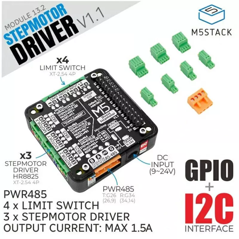 m5stack-stepper-motor-driver-module-v11-hr8825-for-m5stack-68556875