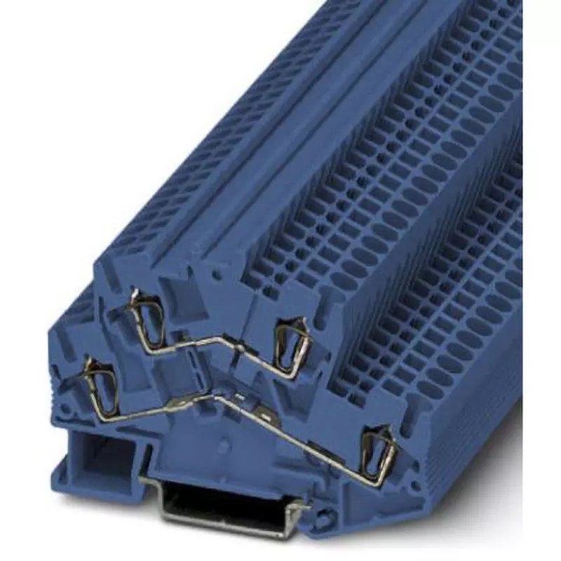 Phoenix Contact Spring Cage 22 Amp Current 500 V Rated Voltage, 3038493 (Pack of 5)