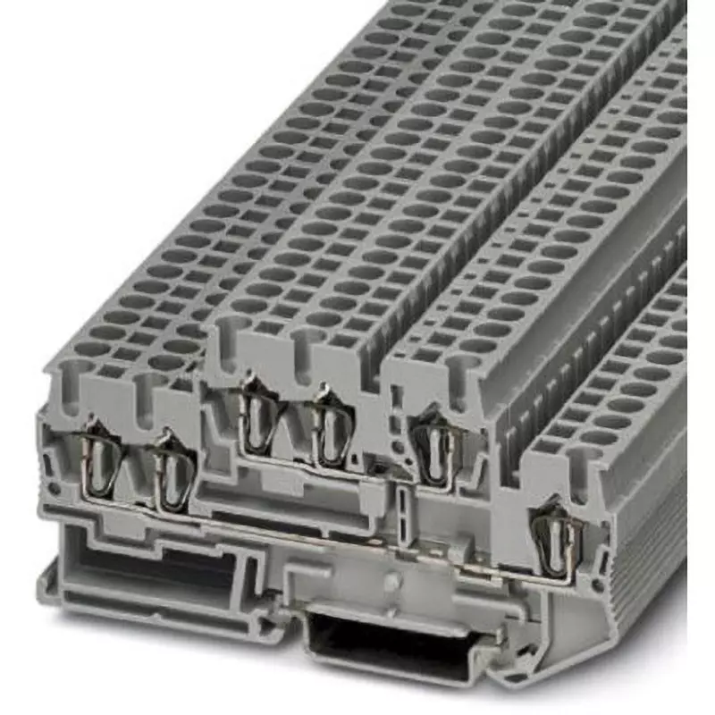 Phoenix Contact Spring Cage 22 Amp Current 500 V Rated Voltage, 3038516 (Pack of 5)