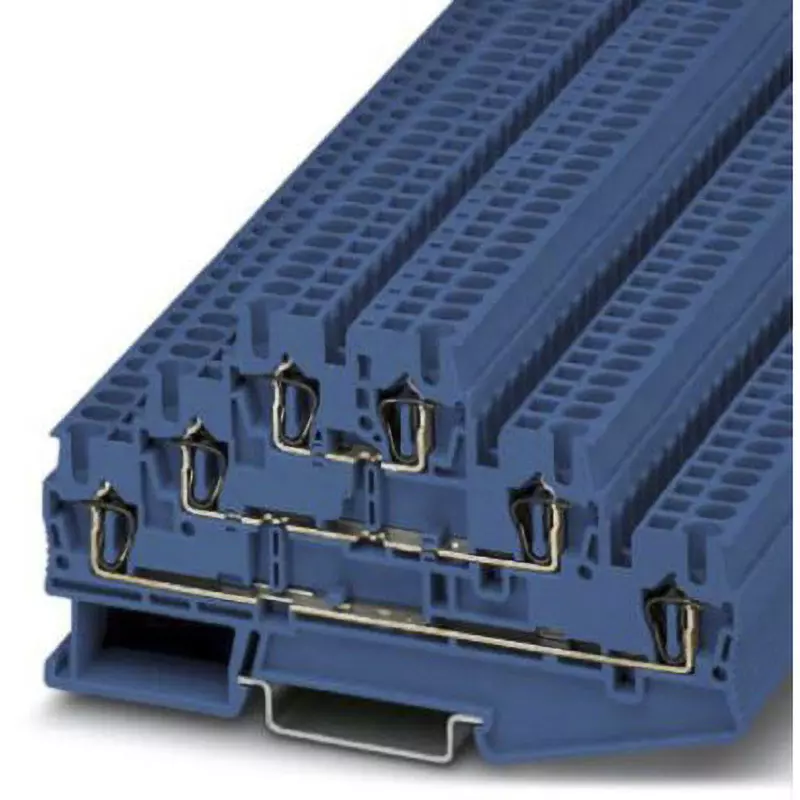 Phoenix Contact Spring Cage 28 Amp Current 500 V Rated Voltage, 3038710 (Pack of 5)