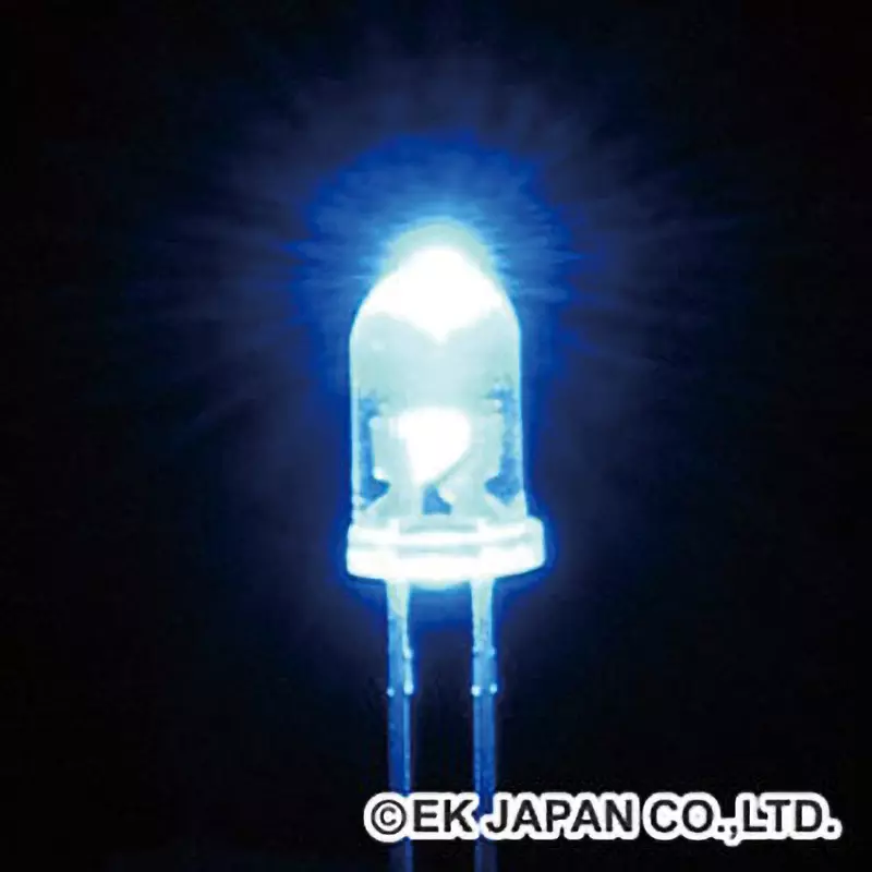 ELEKIT High Brightness LED DC 4.5 to 24 Power Supply Voltage DC 25 Rated Voltage Up to 30 Rated Current, LK-5BL (Pack of 5)