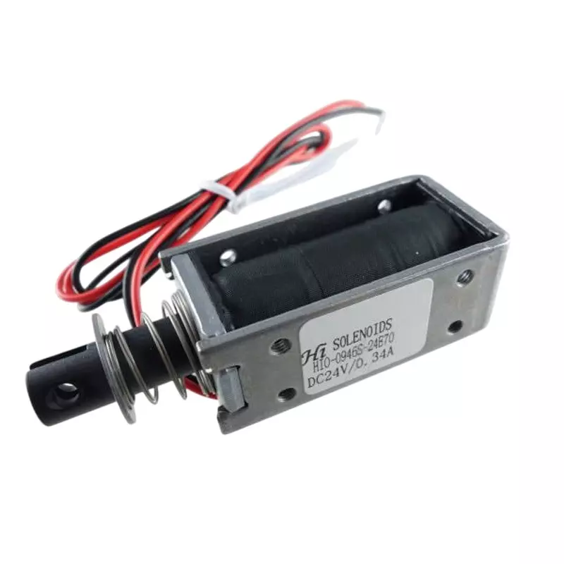 GB Push/Pull Solenoid 0.34 A Holding Current DC 24 Rated Voltage Standard/8.16 Power, 0946-E70-24