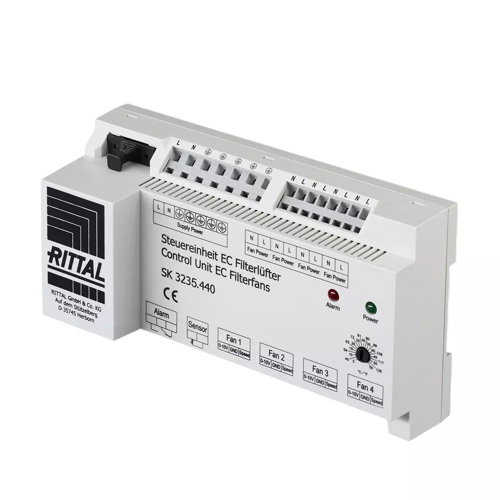 Rittal Cooler Accessory Single-phase 100-250 Rated Voltage Rotation speed controller Name, 3235440