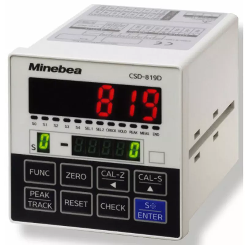 MinebeaMitsumi Digital Peak Holder Current output Analog Output No optional interface, CSD-819D-07-31