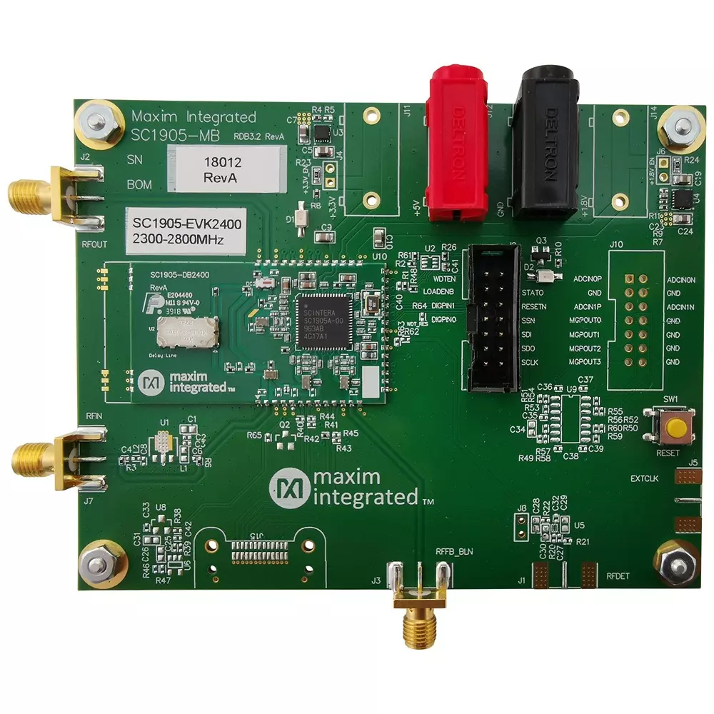 ANALOG DEVICES RF Development Tools EVAL KIT, RF POWER AMPLIFIER LINEARIZER, SC1905-EVK2400