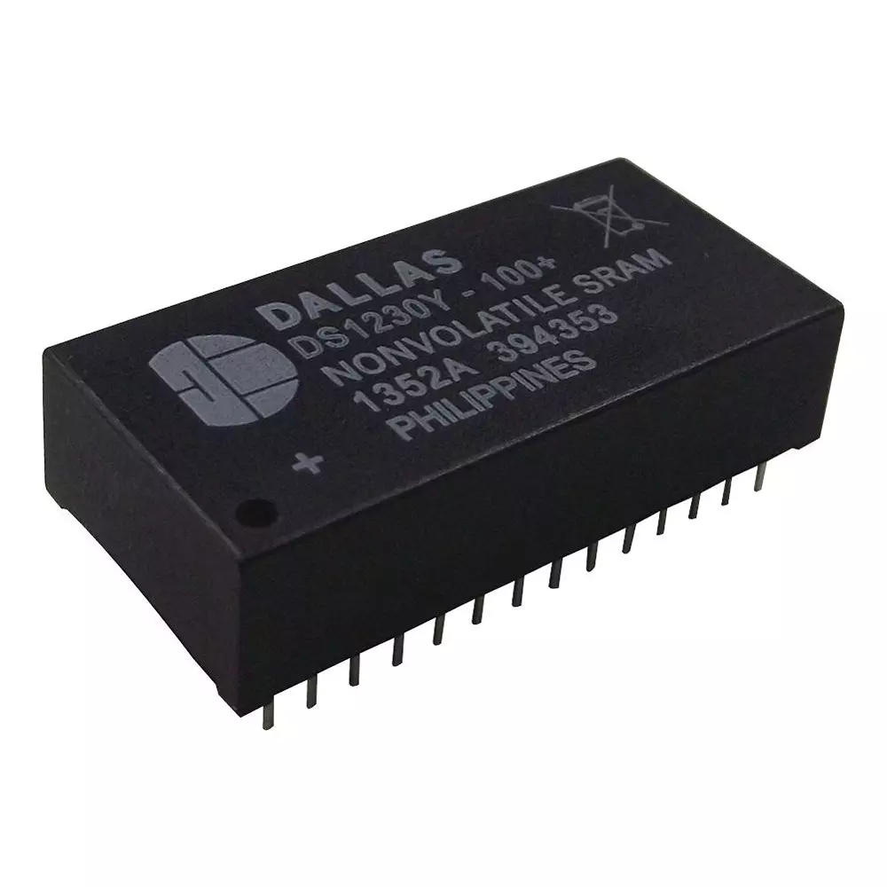 ANALOG DEVICES Nonvolatile RAM NVSRAM, 256K, FULLY STATIC, 1230, DS1230Y-100+