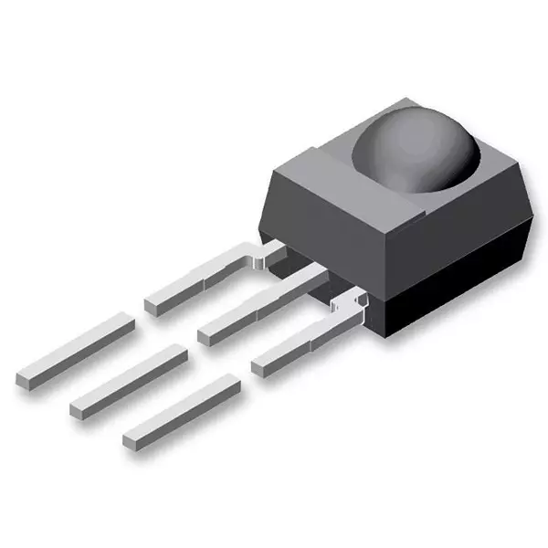 Vishay IR RECEIVER, 25M, 0.4MW/M2, SIDE VIEW TH, TSSP4038