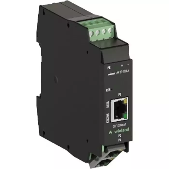 WIELAND ELECTRIC WIENET AP 3P ETH-A 3 Port Wireless Access Point 802.11b 802.11g 802.11n 10/100Mbit/s, 83.040.0052.0