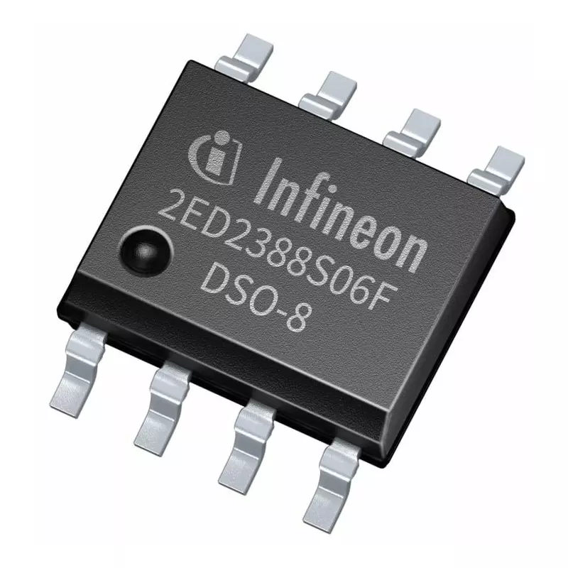 Infineon Gate Driver 1 1 A 10 - 20V 8-Pin DSO-8, 2ED2388S06FXUMA1 (Pack of 10)