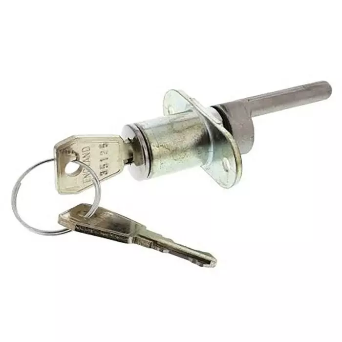 Euro-Locks Pedestal Key Lock 22 mm Panel to Tongue Depth, 19 mm Panel Cutout Diameter, 5640532