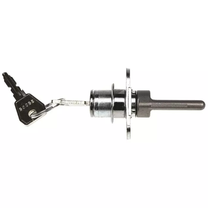 Euro-Locks Pedestal Key Lock 22 mm Panel to Tongue Depth, 17 mm Panel Cutout Diameter, 5641532