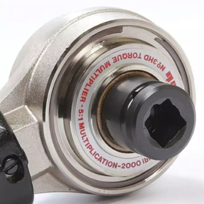 Norbar Torque Multiplier 2700Nm Max O/P 5:1 ratio 3/4in I/P drive 1in O/P drive, 17221