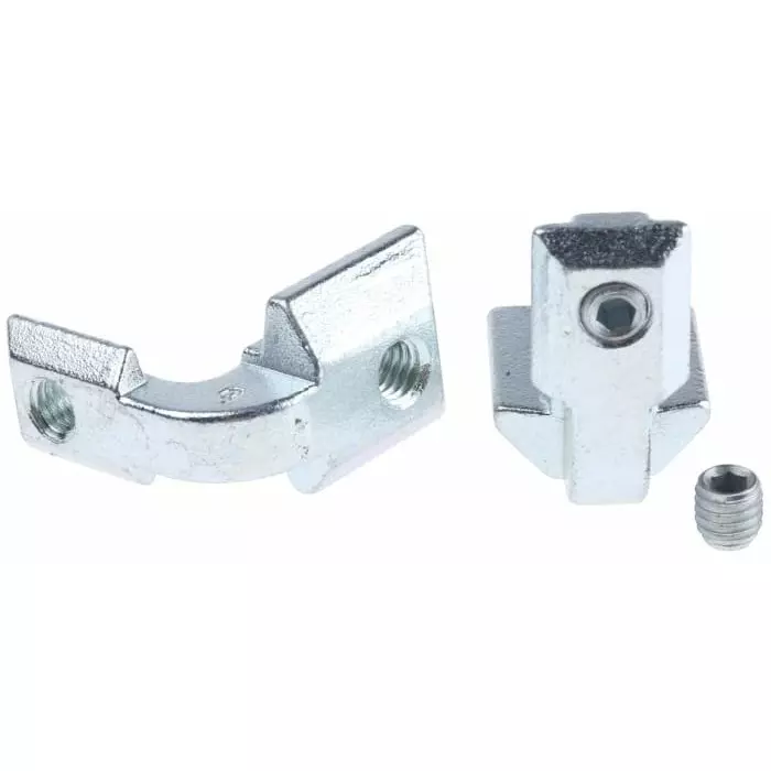 Bosch Rexroth M5 Inner Bracket, Connecting Component, Strut Profile 20 mm, 30 mm, Groove Size 6 mm, 3842535573 (Pack of 10)