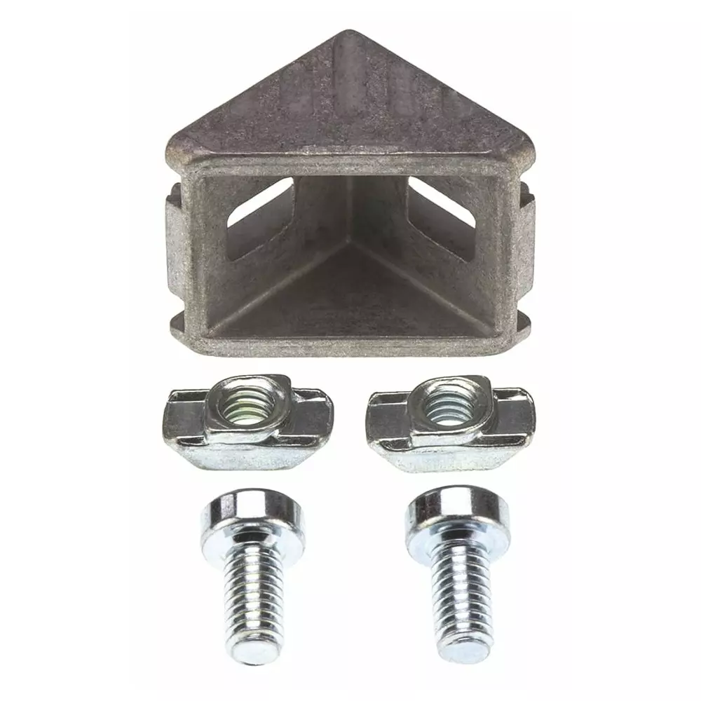 Bosch Rexroth M4 Angle Bracket, Connecting Component, Strut Profile 20 mm, Groove Size 6 mm, 3842523511