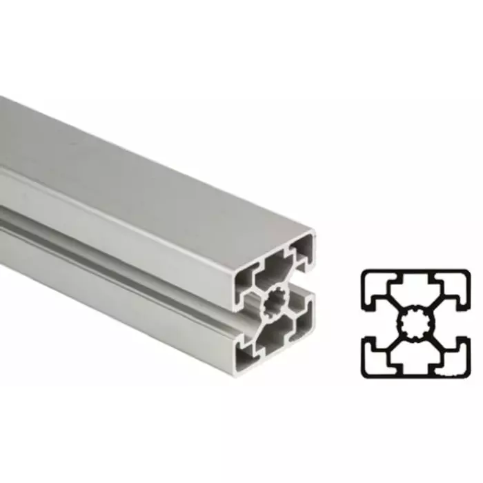 Bosch Rexroth Silver Aluminium Profile Strut, 45 x 45 mm, 10 mm Groove, 1000 mm Length, 3842992403/1000