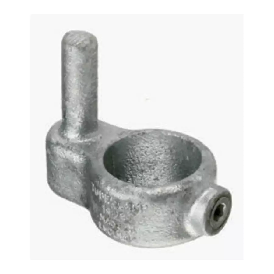 RS Pro Cast Iron Round Tube Gate Hinge, 33.7 mm OD