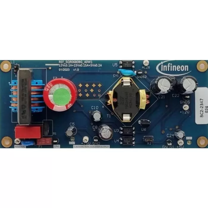 Infineon MOSFET Gate Driver for Refrigerator, REF5QR0680BG40W1TOBO1