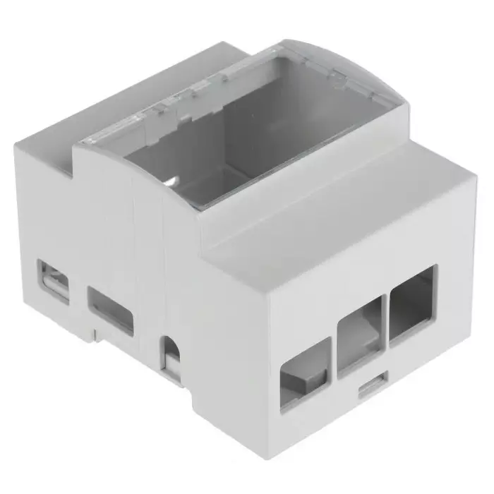 Italtronic Polycarbonate Case for use with Raspberry Pi B+ in Transparent, 25.0410000.RMB