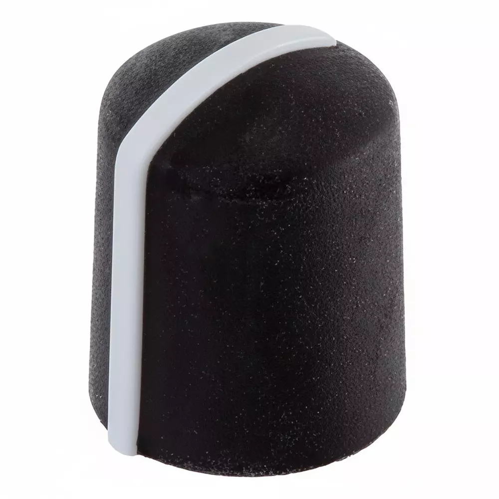 Same Sky Knobs Smooth Type Plastic Gray 11.8 mm Outside Diameter, SPK-004A