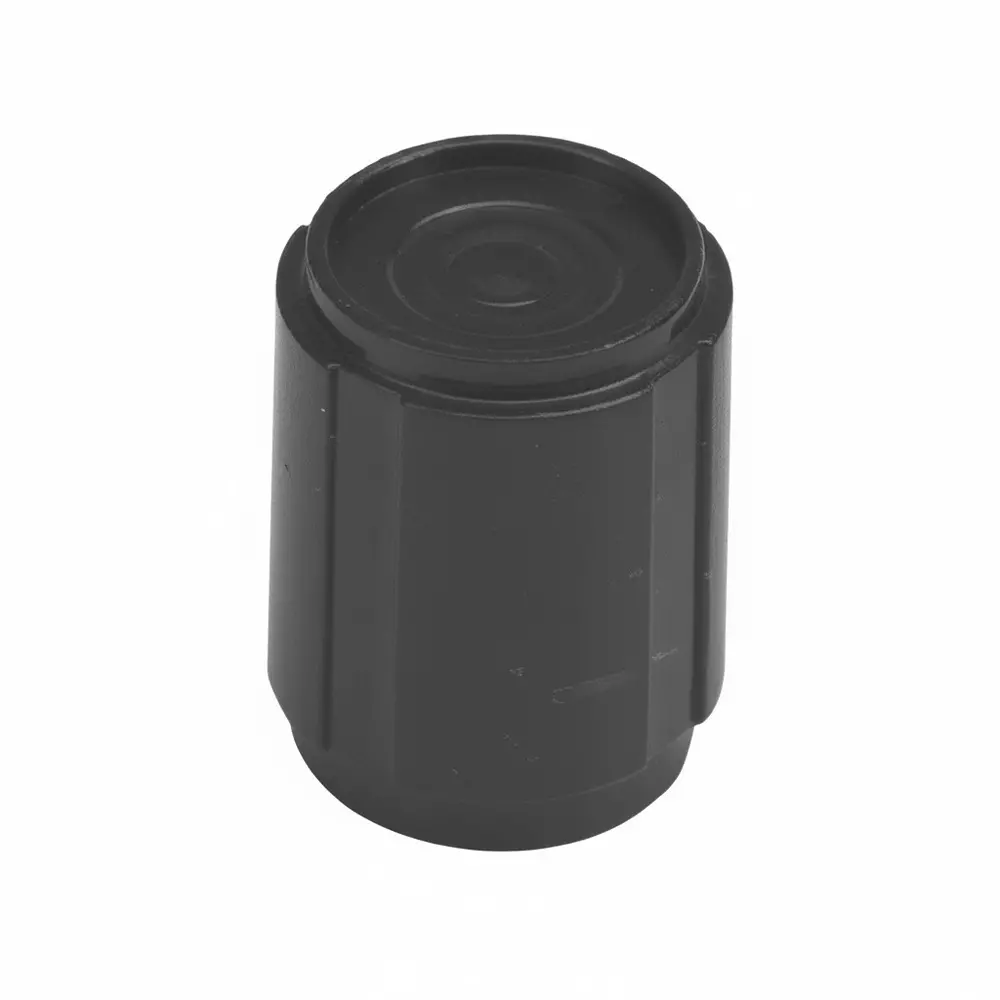 GRAYHILL Cylindrical Knob Plastic Black 13 mm Outside Diameter, 11K5019-KCNB