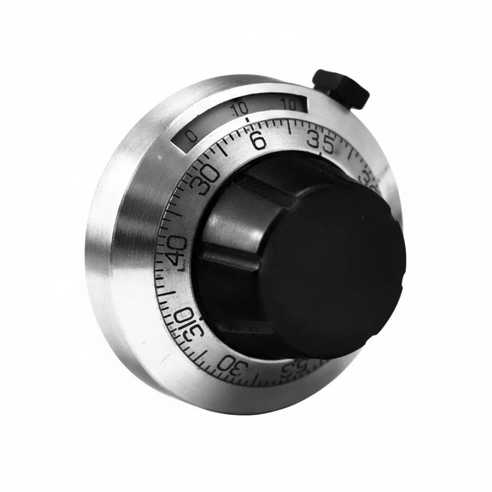 TT Electronics RB Series Turns-Counting Dial Concentric with Brake Design 6.35 mm (1/4 inch) Shaft Diameter, RB