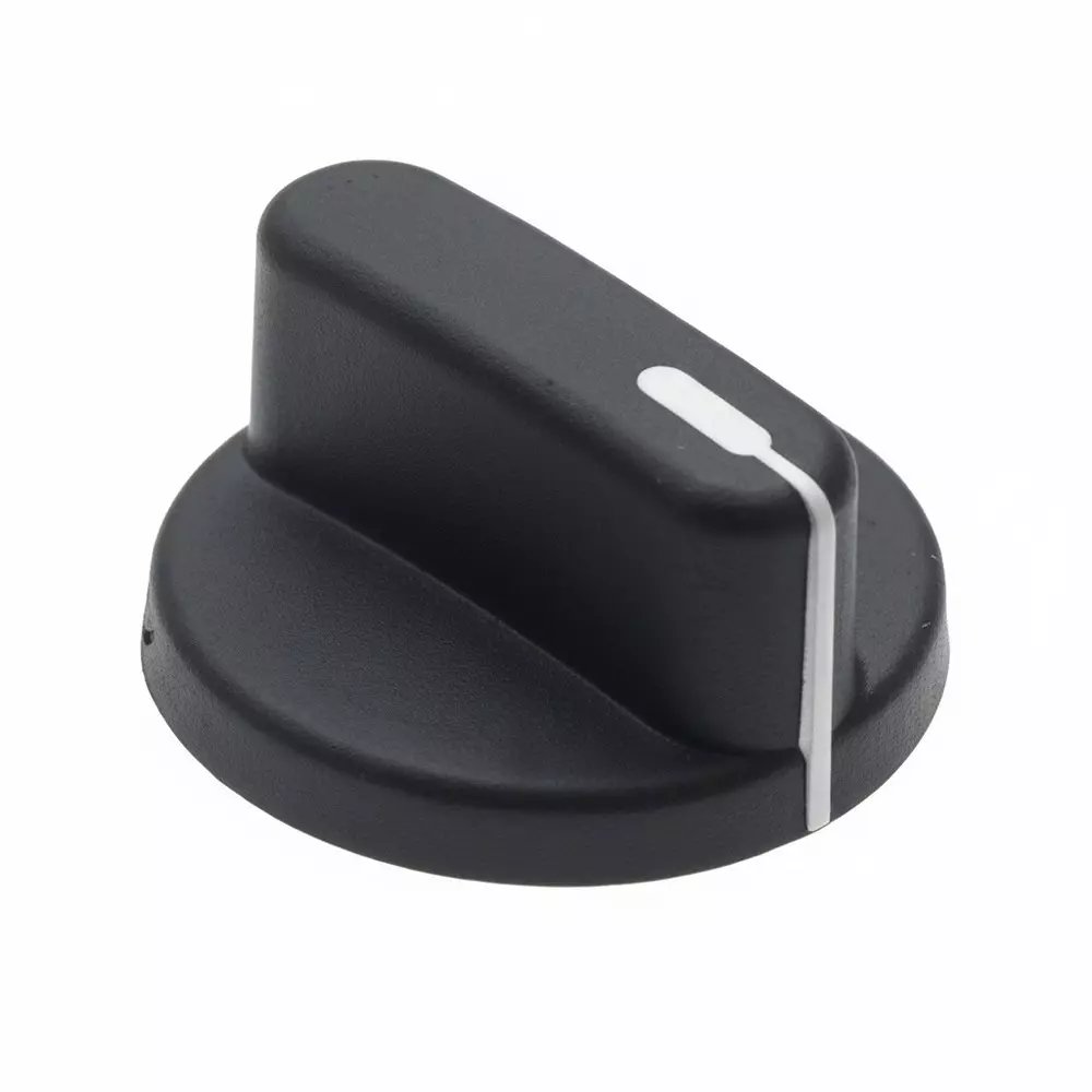 DAVIES MOLDING Knobs Black Smooth Design 41.27 mm (1.625 inch) Outside Diameter, 1506-H