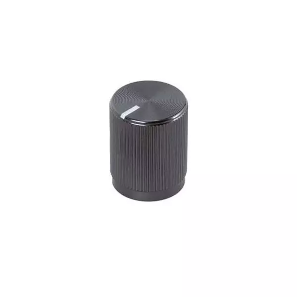 Same Sky Knobs D-Cut Type Aluminum Black 10.8 mm Outside Diameter, SAK-007