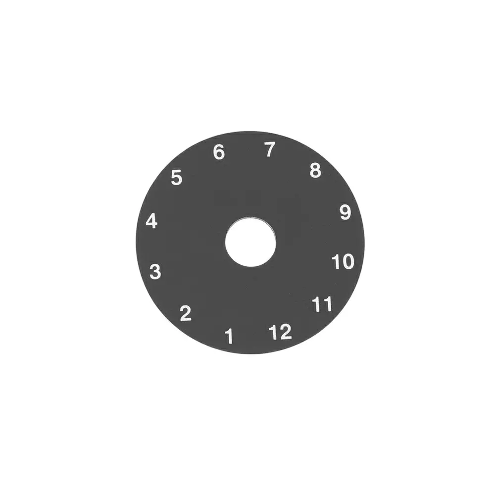 ELECTROSWITCH Dial Plate 48 mm Outside Diameter, P112