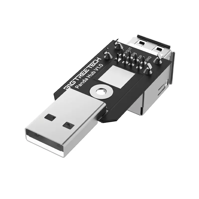 BIGTREETECH Panda Hub Dual USB Adapter Shield the Original USB Port on Bambu Lab P1S/P1P Printers