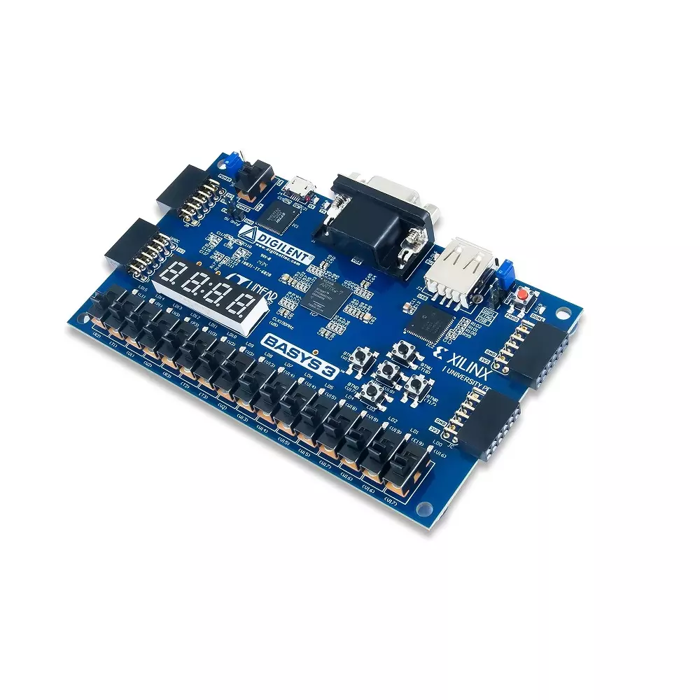 DIGILENT Basys 3 Artix-7 FPGA Trainer Board Recommended for Introductory Users
