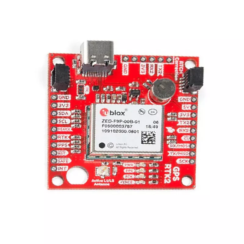 SparkFun GPS-15136 GPS-RTK2 Board ZED-F9P (Qwiic)