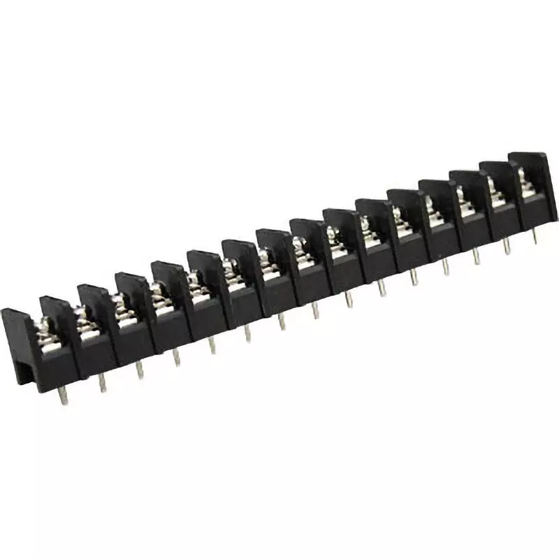 IDEC Bp Series Pcb Terminal Block BlACk, Bp101S-15Pn10 (Pack of 10 Pcs)