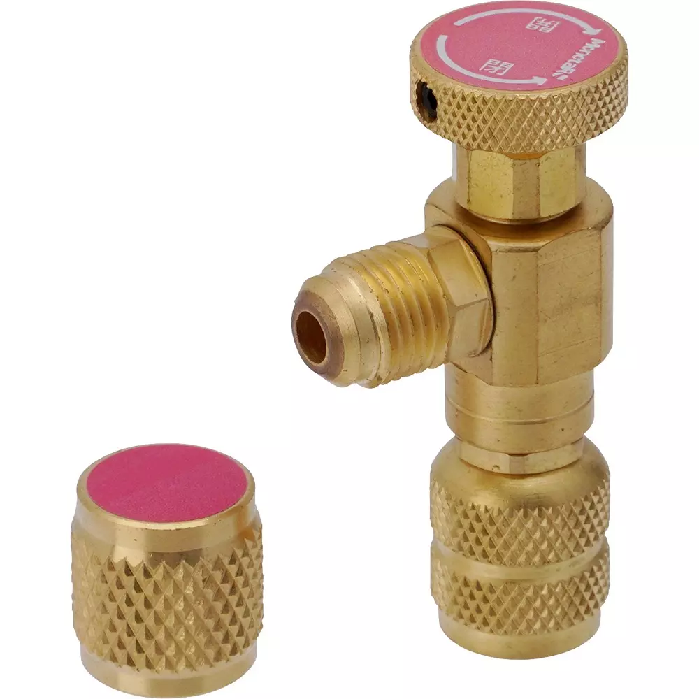 MonotaRO Charge Valve Mini R410A/R32 60.5 mm Overall Length, MA1000HS-5/16