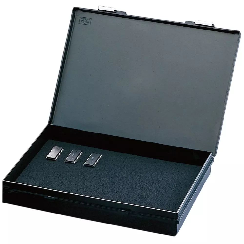 HOZAN ESD Parts Case PS (with carbon) 254x41x185 mm, B-18