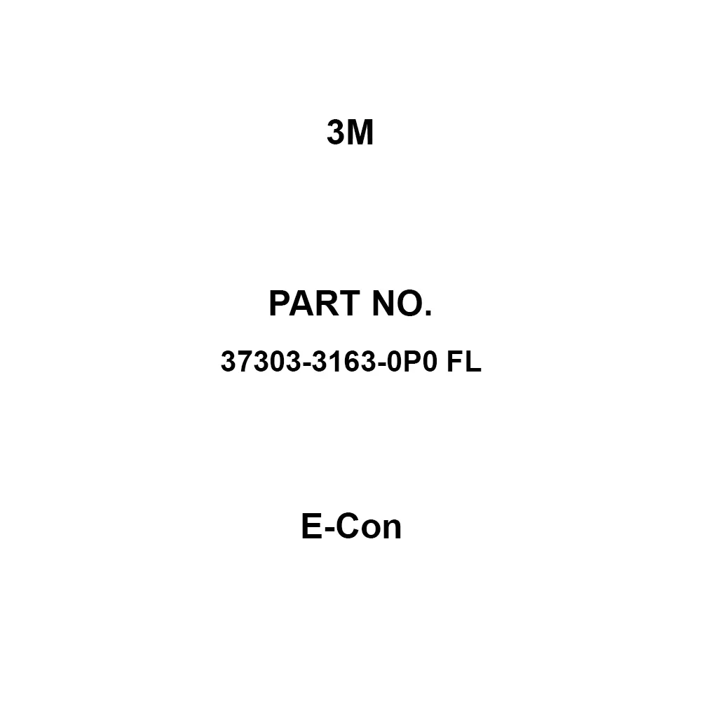 3M E-Con 32 V Rated Voltage, 37303-3163-0P0 FL
