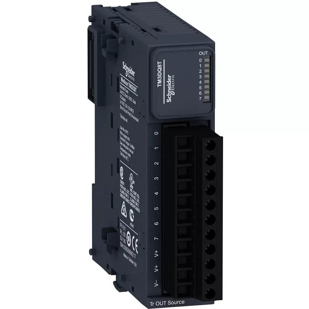 Schneider Electric Expansion IO Unit DC 24 V Rated Voltage, TM3DQ8T