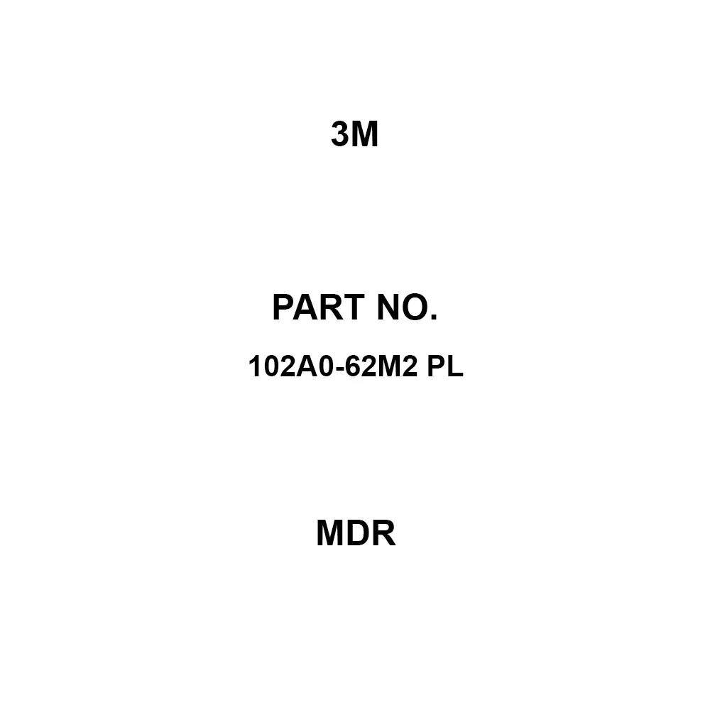 3M MDR AC :150 DC:200 V Rated Voltage, 102A0-62M2 PL