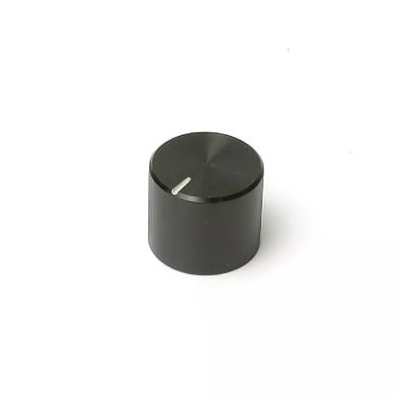 LINKMAN Aluminum Knob Knurled Fixing Type [Shaft] 6.1 mm Hole Diameter Aluminum Main Unit Material, 17X14HB