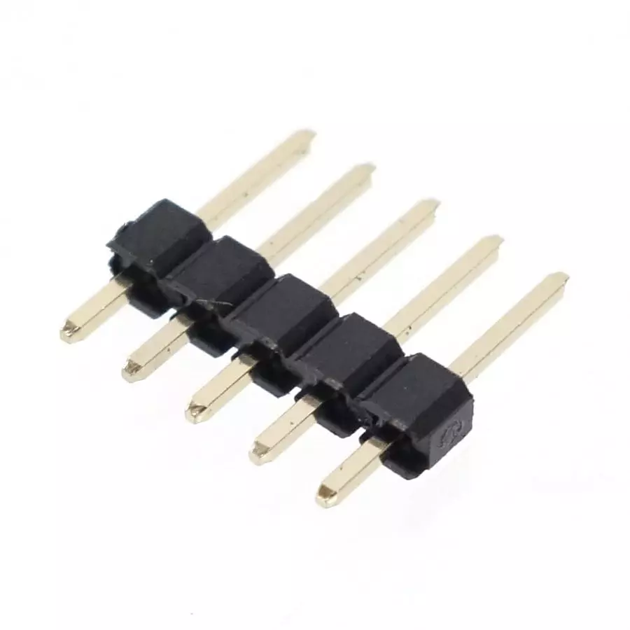 LINKMAN Pin Header AC500 V Rated Voltage 1 A Rated Current 2.54 mm Cell Spacing, 2130S1*5GSE