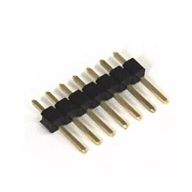 LINKMAN Pin Header 2.54 mm Cell Spacing Straight Connector Shape 7 No. of Pin, 2130S1*7GSE
