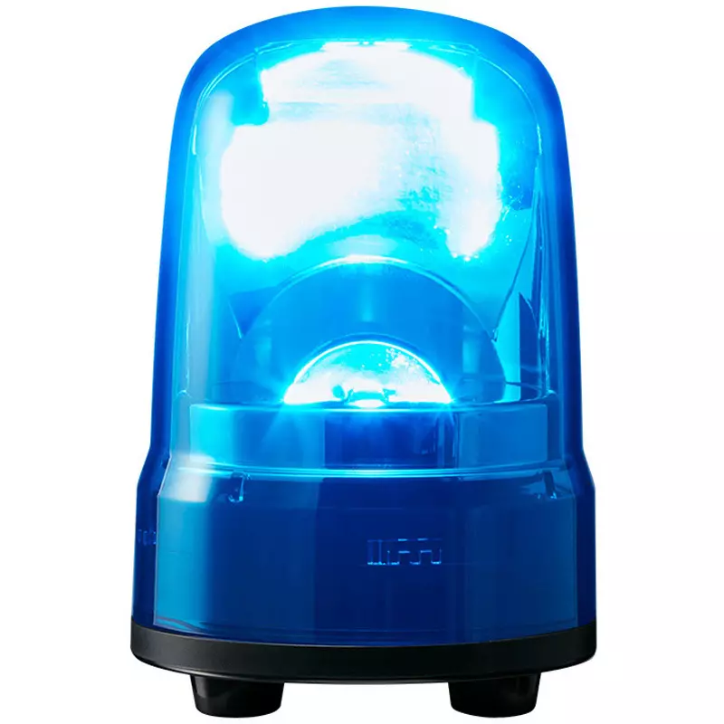 PATLITE Beacon Light DC12 to 24 V Voltage 80.0 mm Dimension Cabtyre cable Wiring Connections, SKS-M1J-B