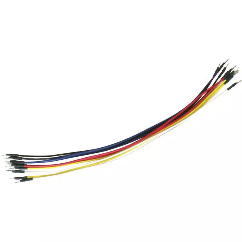 Sunhayato Through-Hole Test Wire 1 A, 125 V, AC, DC Rating 200 (AWG # 24 equivalent) mm Lead Wire Length, TTW‐200