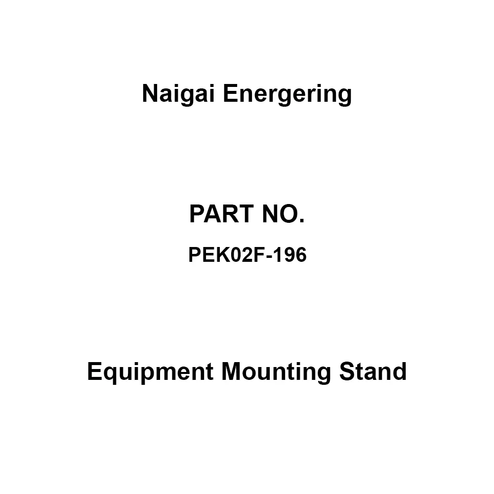 Naigai Energering Equipment Mounting Stand 2 circuits Suitable for 250 mm (Cabinet depth dimension) Conform to, PEK02F-196 (Pack of 10)