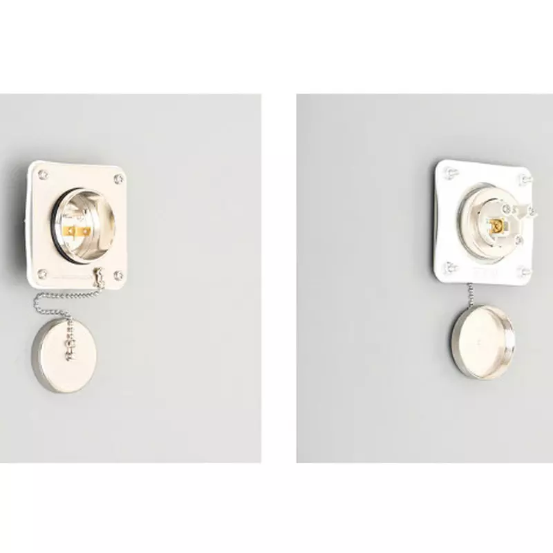 AMERICAN DENKI Waterproof Flange Inlet R2-4 Applicable crimp terminal type Wire Connection, 7115GWJS