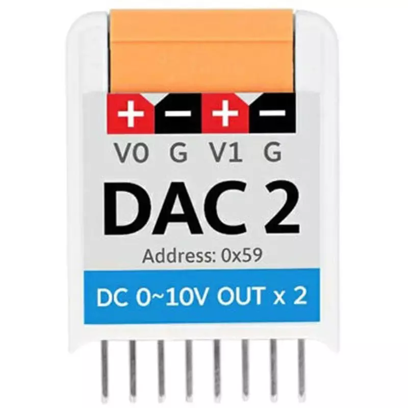 M5Stack DAC2 Hat 35x24x13.7 mm Dimension, M5STACK-U068-B