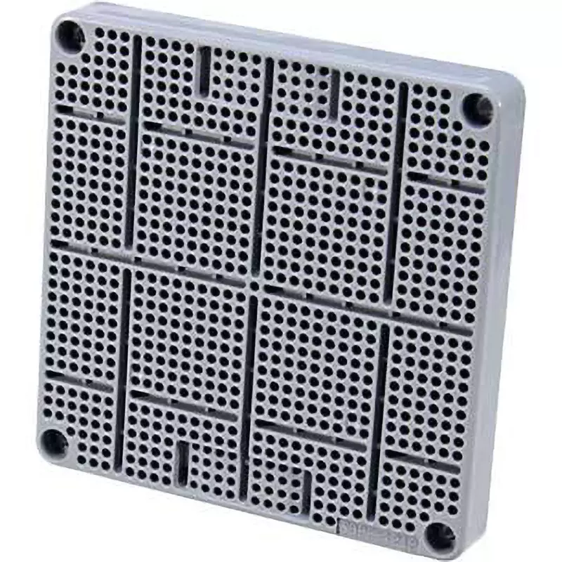 MIRAI Mounting Plate Square Gray 120 mm Length, BPF-1212G
