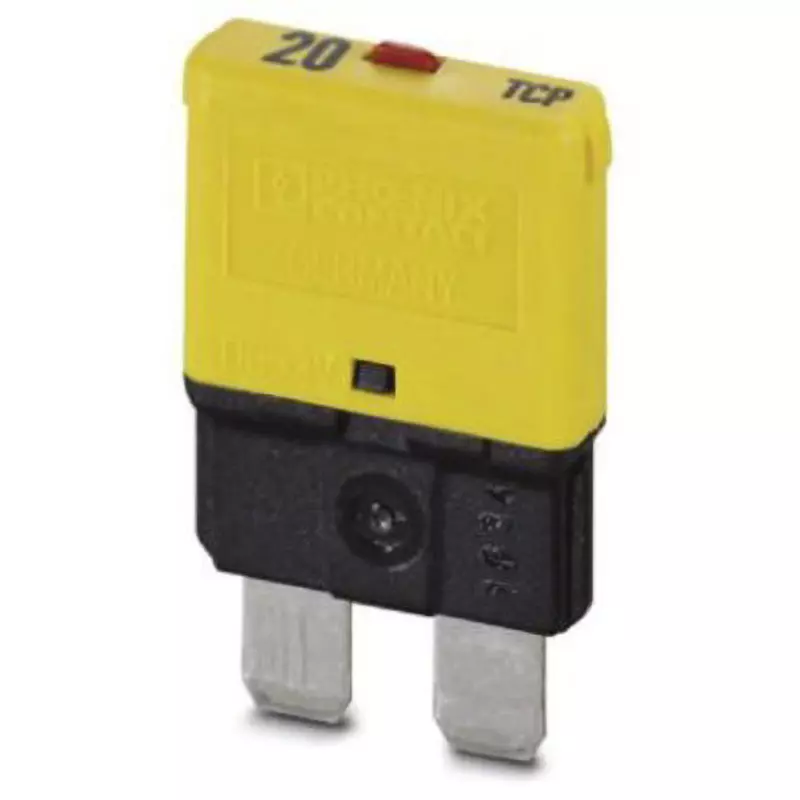 Phoenix Contact Thermal Automotive Fuse 20 Amp Rated Current 1 Pole, 700020 (Pack of 5)