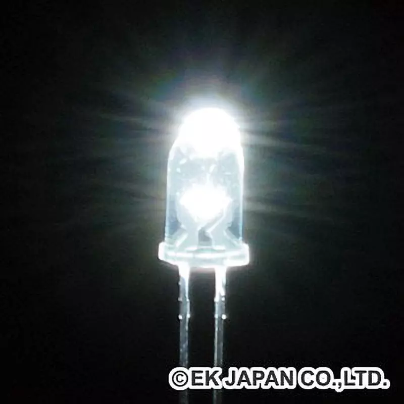 ELEKIT Super Bright LED DC 4.5 to 24 Power Supply Voltage DC 25 Rated Voltage Up to 30 Rated Current, LK-3WH (Pack of 5)