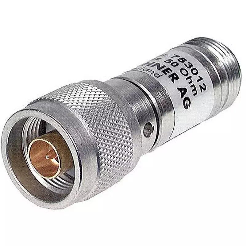 HUBER+SUHNER RF Attenuator 12.4 GHz Operating Frequency 50 Ω Impedance 0.5, 6 db Attenuation, 6806.17.A